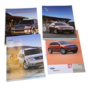 Ford Motor Company 2007 Car Booklets Five Hundred Freestyle Expedition Escape